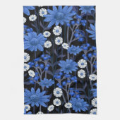 Esthetische bloemenpracht theedoek (Verticaal)