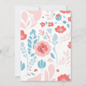 Esthetische bloemkunst kaart (Voorkant)