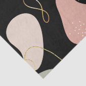 Esthetische Boho geometrische organische vormen pa Tissuepapier (Detail)