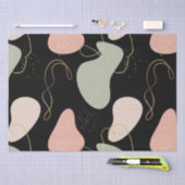 Esthetische Boho geometrische organische vormen pa Tissuepapier (Craft)