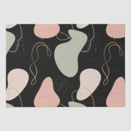 Esthetische Boho geometrische organische vormen pa Tissuepapier