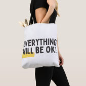 Esthetische boodschappentas tote bag (Dichtbij)