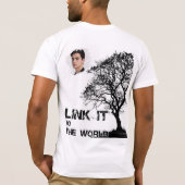 Esthetische Boom Silhouet T-Shirt (Achterkant)