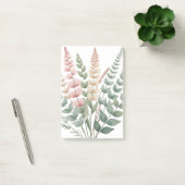 Esthetische Botanische Varens Bloemmotief Post-it Post-it® Notes (Kantoor)