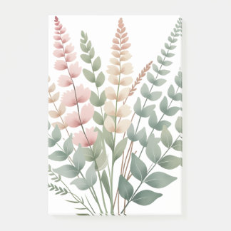 Esthetische Botanische Varens Bloemmotief Post-it Post-it® Notes