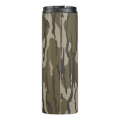 Esthetische Bottomland Camo Baby Roze linten & str Thermosbeker (Achterkant)