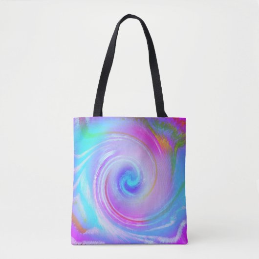 🌸 Esthetische canvas tas | Kleurrijke mode  (Voorkant)