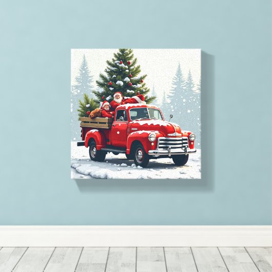 esthetische canvaskunst canvas afdruk (Insitu (Houten vloer))