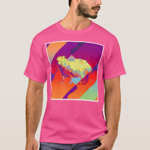 Esthetische Capybara T-shirt