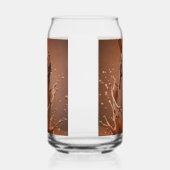 Esthetische Chocolade Spat Iced Coffee Glas (Rechts)