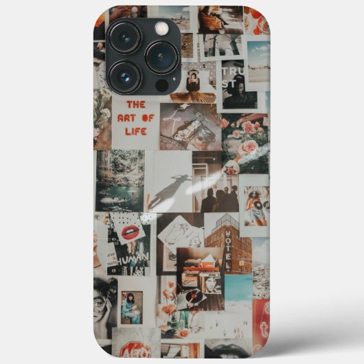 Esthetische Collage Wallpaper Case-Mate iPhone Case (Achterkant)