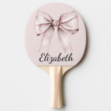 Esthetische coquette roze strik Gepersonaliseerde