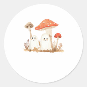 Esthetische Cottagecore Goblincore Paddenstoel Sch Ronde Sticker