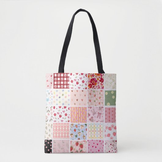 Esthetische Cute Coquette Tote tas (Voorkant)