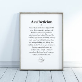 Esthetische definitie poster