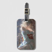 Esthetische / Donkere Fantasy Meisje Bagagelabel (Voorkant (verticaal))