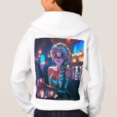 Esthetische Elsa T-Shirt Hoodies (Achterkant)