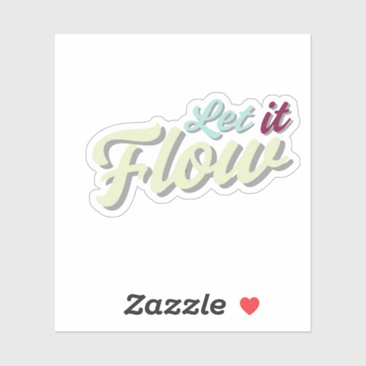 Esthetische en kalme sticker (Vel)
