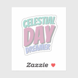 Esthetische en rustige Sticker