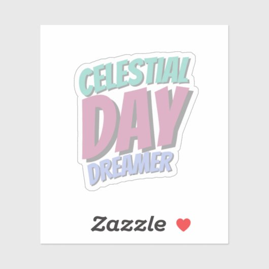 Esthetische en rustige Sticker (Vel)