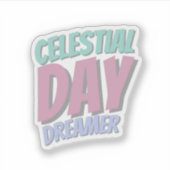 Esthetische en rustige Sticker (Voorkant)