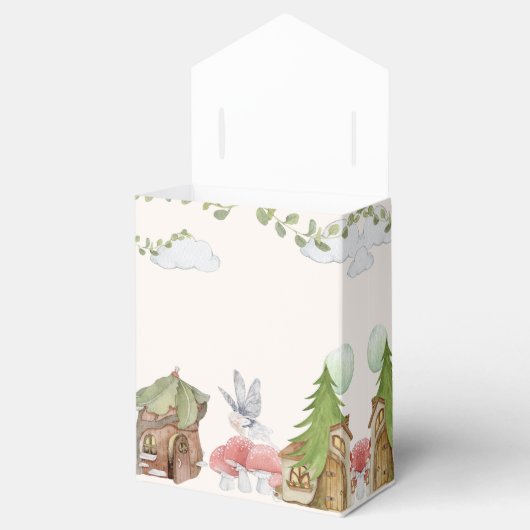 Esthetische Fairy vleugels verjaardagsfeestje Bedankdoosjes (Geopend)