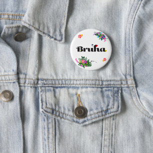 Esthetische Filipijnse Bruha (Tagalog straattaal) Ronde Button 5,7 Cm