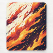 Esthetische Fire Design Mousepad Muismat (Voorkant)
