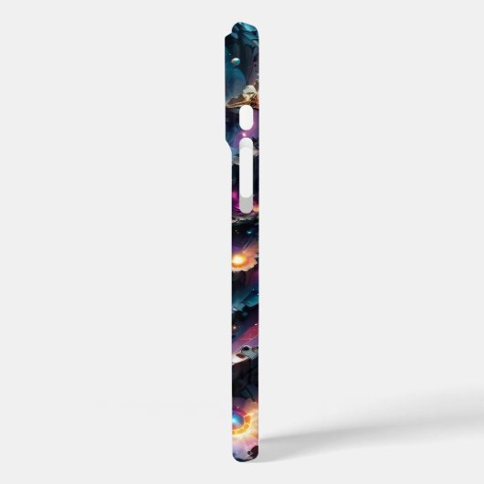 Esthetische galaxie patronen Case-Mate iPhone case (Achterkant / Links)