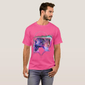 Esthetische Galaxy Wombat T-shirt (Voorkant volledig)