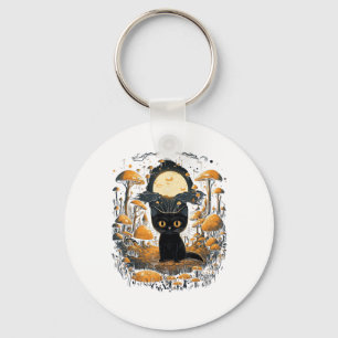 Esthetische Goblincore En Cottagecore Onder Padden Sleutelhanger
