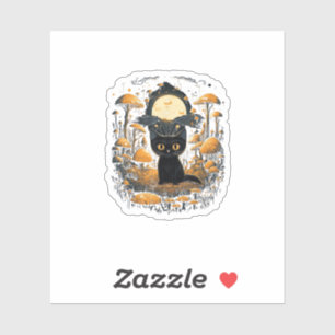 Esthetische Goblincore En Cottagecore Onder Padden Sticker