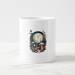 Esthetische Goblincore En Cottagecore Paddenstoel  Grote Koffiekop