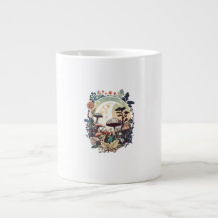 Esthetische Goblincore En Cottagecore Paddenstoel  Grote Koffiekop