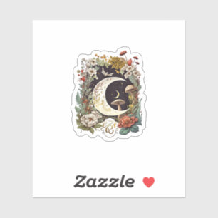 Esthetische Goblincore En Cottagecore Paddenstoel Sticker