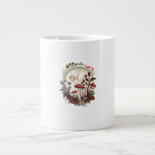 Esthetische Goblincore En Cottagecore Paddenstoele Grote Koffiekop
