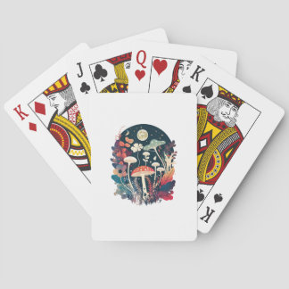 Esthetische Goblincore En Cottagecore Paddenstoele Pokerkaarten