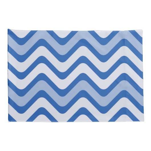 Esthetische golven kussensloop (Achterkant-Rechts)