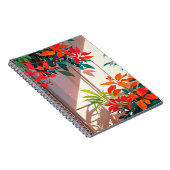 esthetische groen, home decor kunst, natuur print, notitieboek (Rechterzijde)