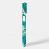 Esthetische Groene Tie Dye Achtergrond Case-Mate iPhone Case (Achterkant / Rechts)