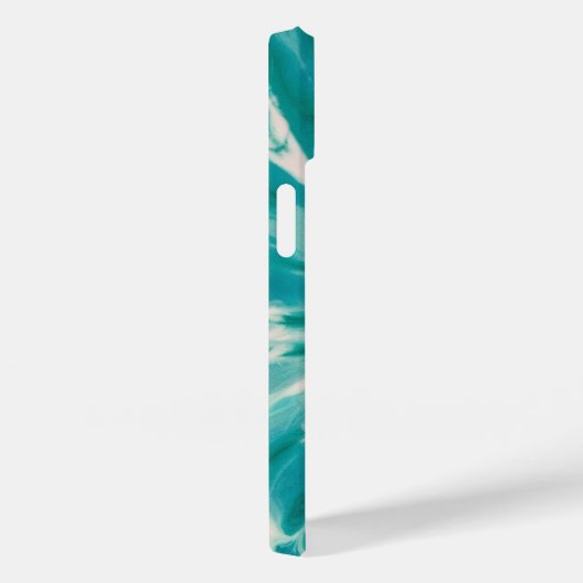 Esthetische Groene Tie Dye Achtergrond Case-Mate iPhone Case (Achterkant / Rechts)