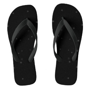 Esthetische Hemelse Sterrenhemel Verspreide Sterre Teenslippers