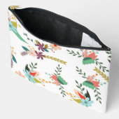 Esthetische herfst bloemige wilde bloemen potlood etui (Open)
