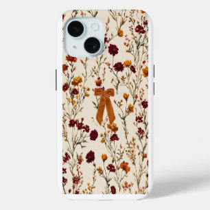 esthetische herfst-vibes telefoonhoes iPhone 15 case