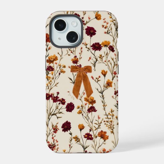 esthetische herfst-vibes telefoonhoes iPhone 15 case (Achterkant)