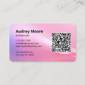 Esthetische huidmake-up visitekaartje (Voorkant)