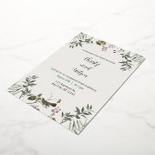 Esthetische huwelijksuitnodigingskaart folie uitnodiging (Gedraaid)