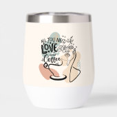 Esthetische illustraties, Girl's Coffee (Achterkant)