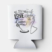 Esthetische illustraties, Girl's Coffee Blikjeskoeler (Achterkant)