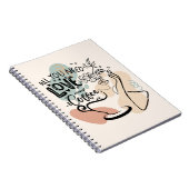 Esthetische illustraties, Girl's Coffee Notitieboek (Rechterzijde)